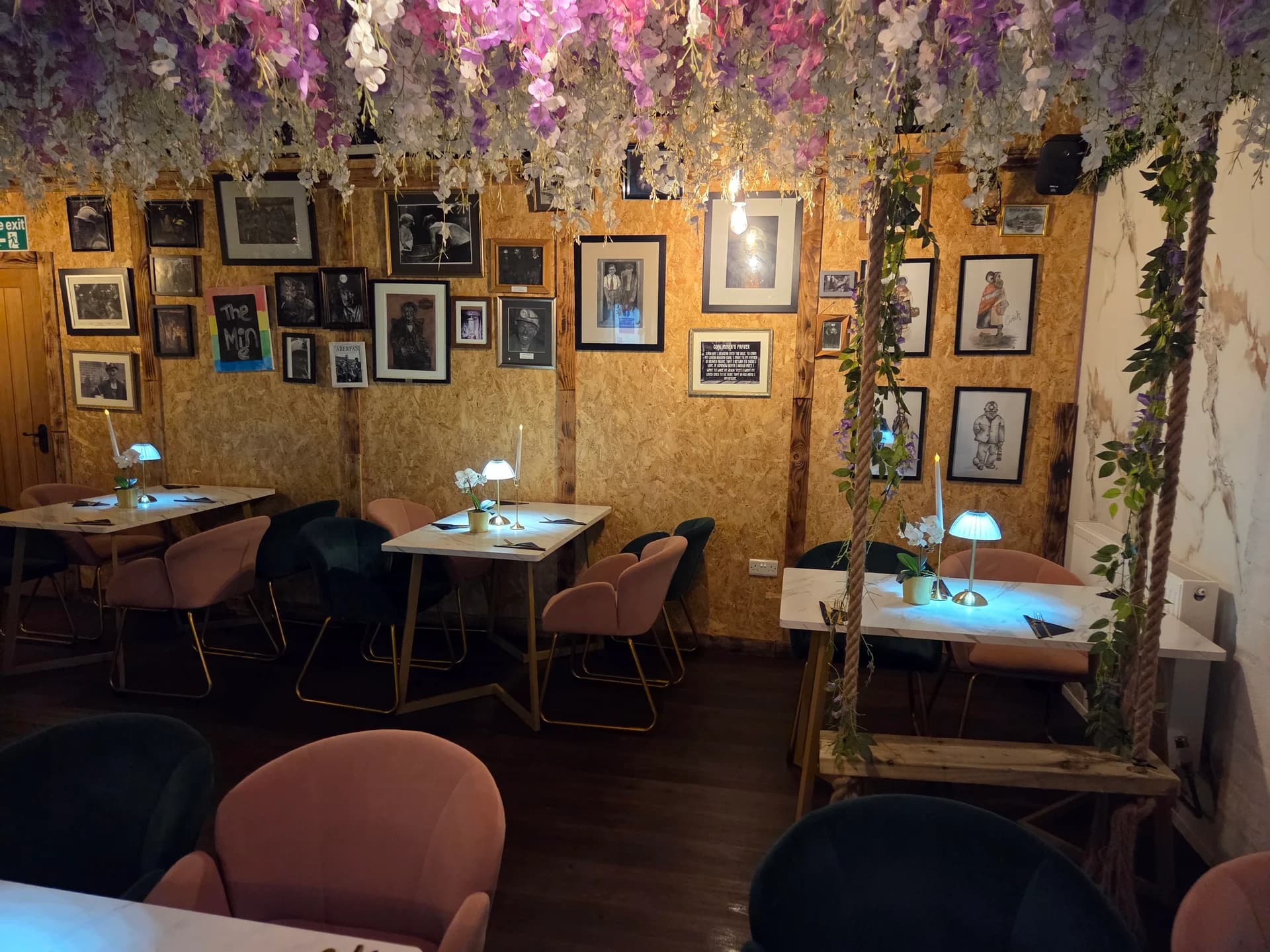 Intimate booth seating at The Carnivore
