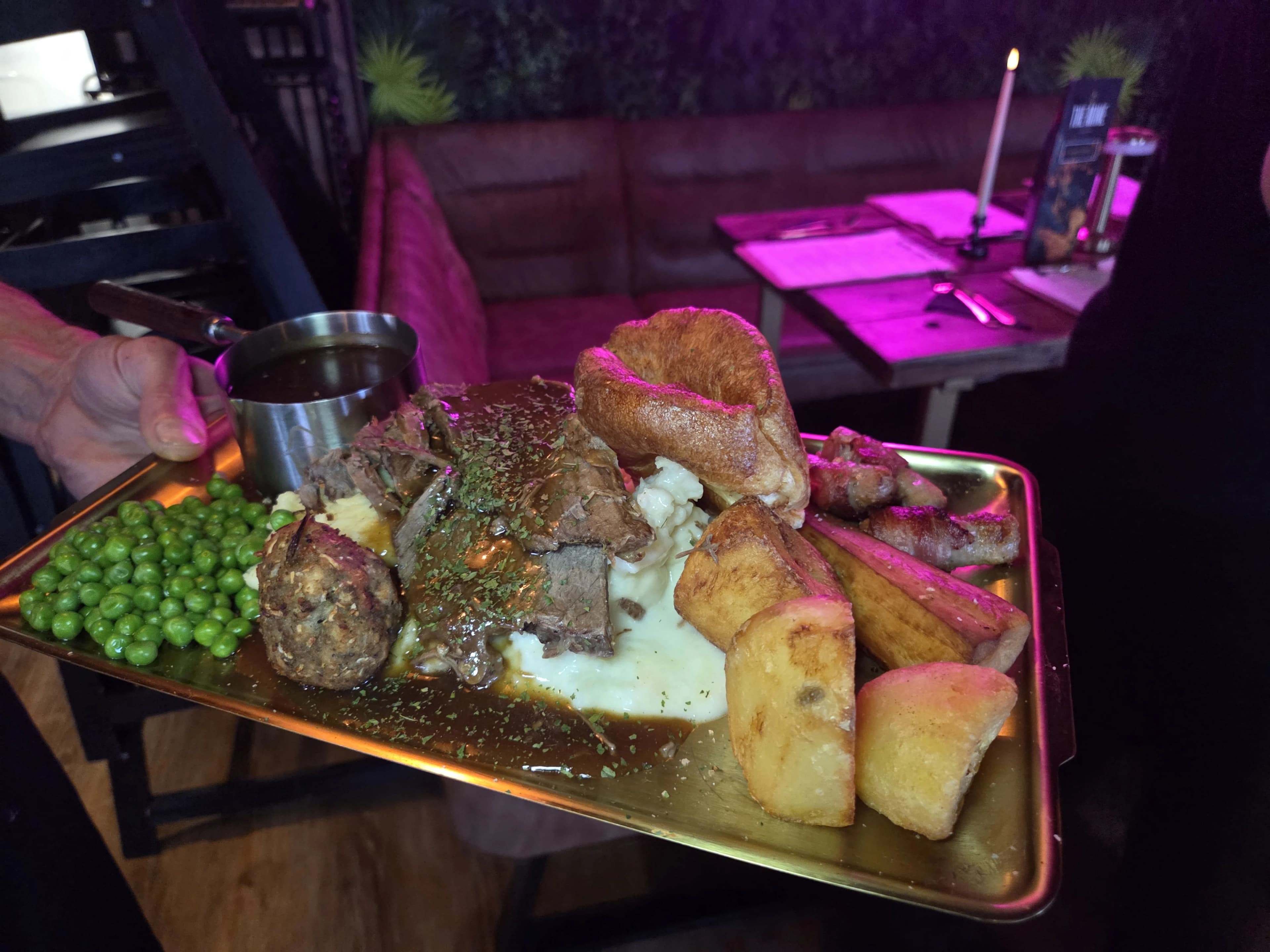 Traditional Sunday roast at The Mine Neath