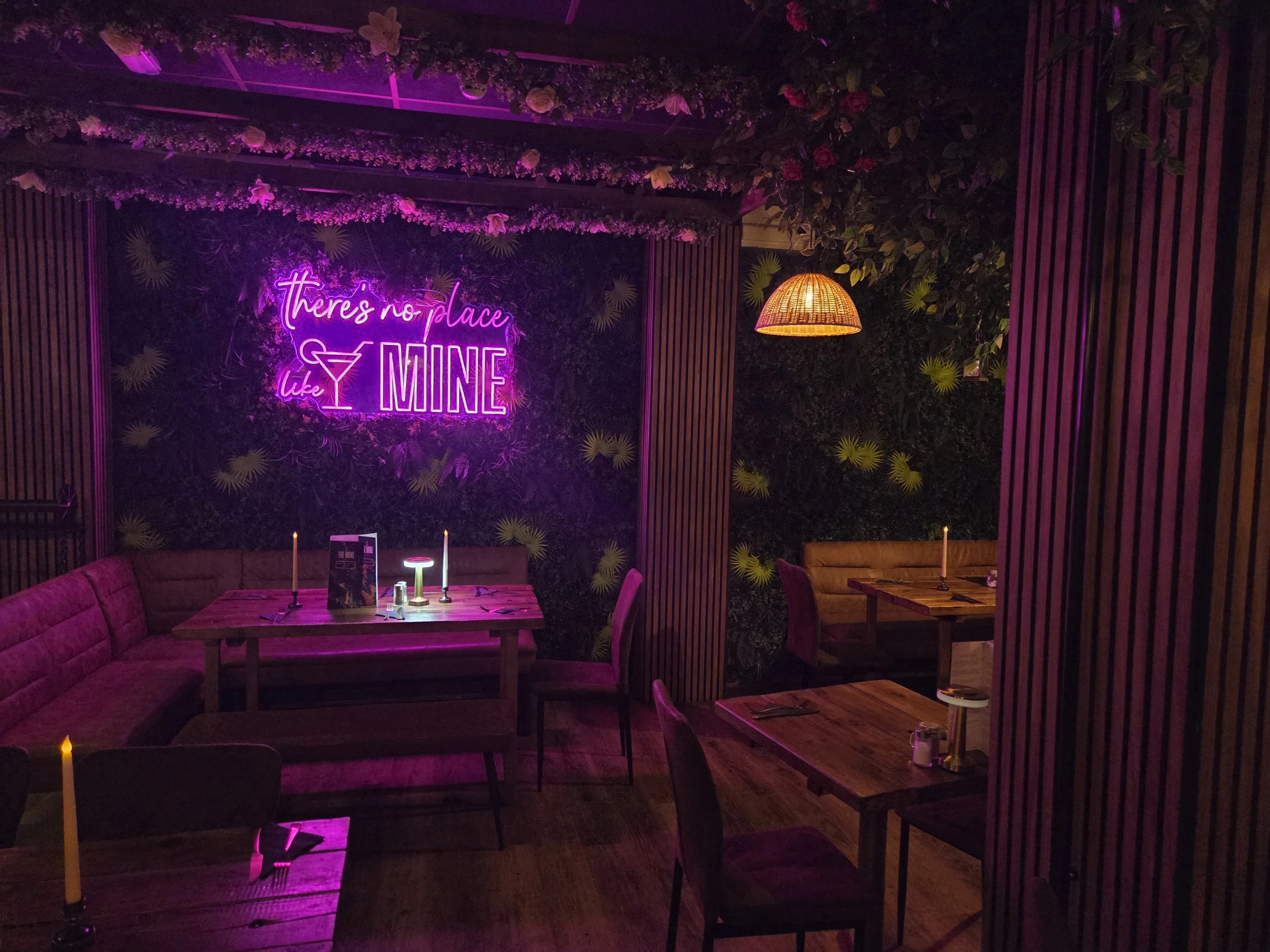 The Mine restaurant interior
